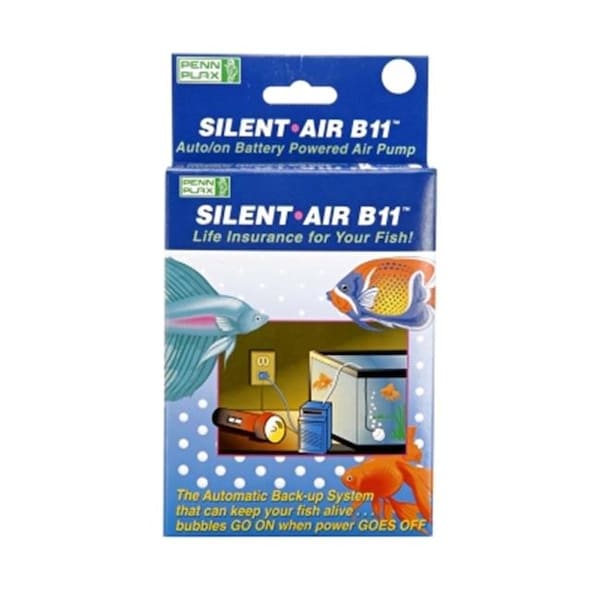 PennPlax Penn Plax PP29045 Auto On Battery Backup Air Pump Silent